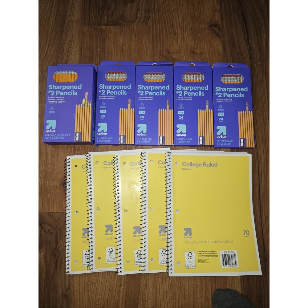 Pencils Notebook Bundle
